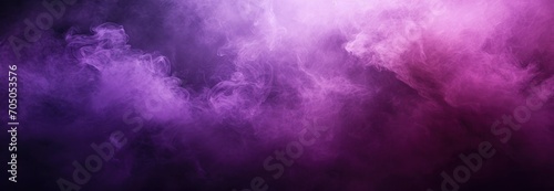 Dramatic gradient of purple to blue smoke, perfect for vibrant backdrops and dynamic graphic designs. photo
