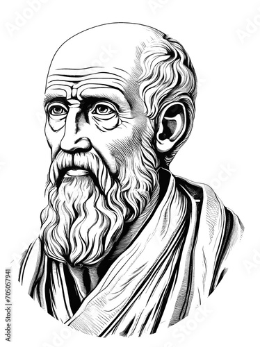 Hippocrates (c. 460 – c. 370 BC), generative AI 