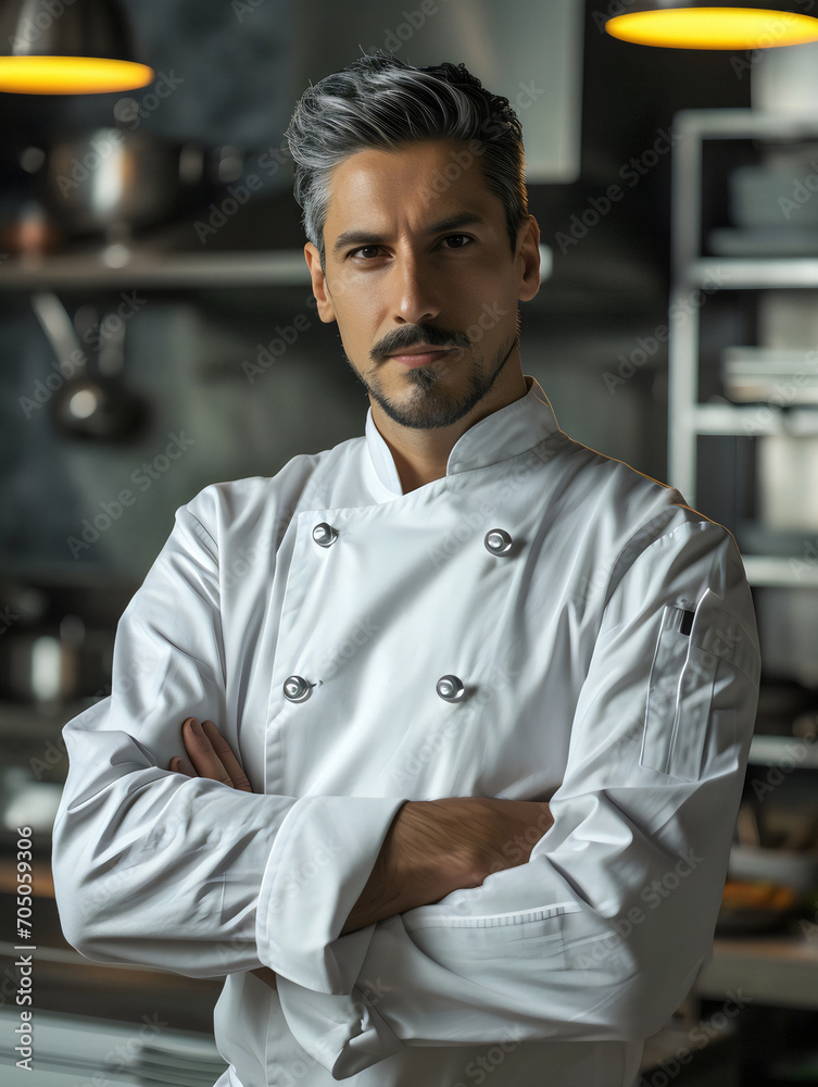 Fototapeta premium Chef in cucina