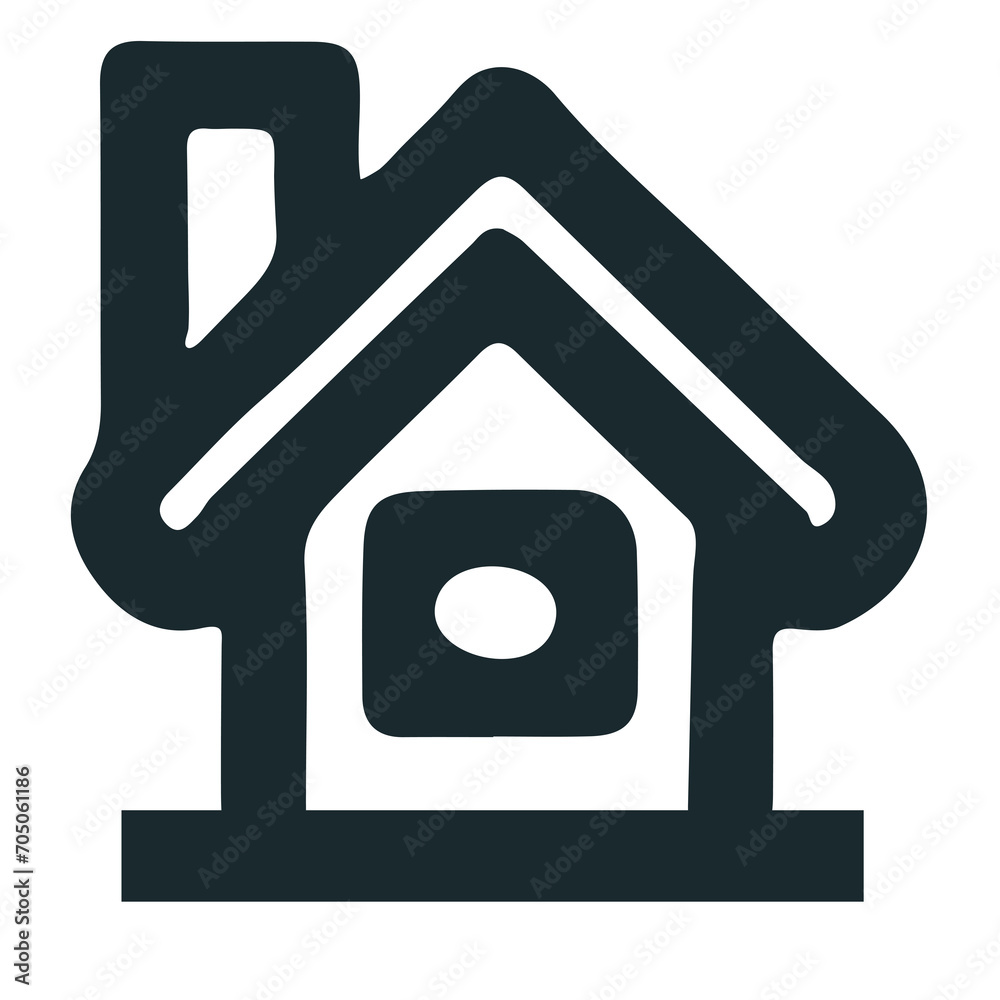 home flat icon for apps and websites, House symbol sign black outline logo vector home flat icon for apps and websites, House symbol sign black outline logo vector