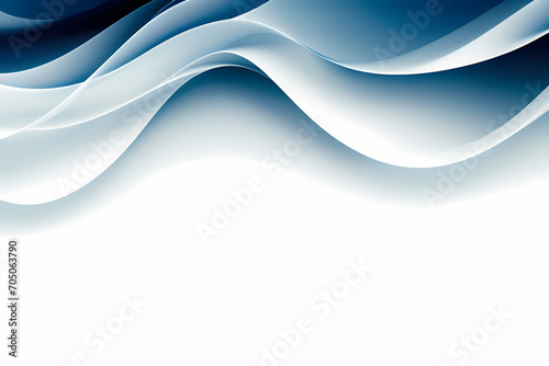 Luxury ฺBlue Background. Abstract Blue Waves. Abstract background with wavy lines and dots. Modern abstract background for design. Vector illustration for brochure, flyer