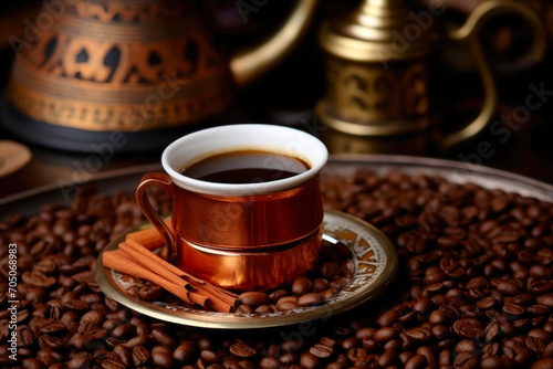 Traditional Turkish Coffee Magic