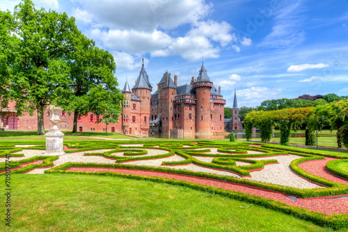 De Haar Castle near Utrecht, Netherlands