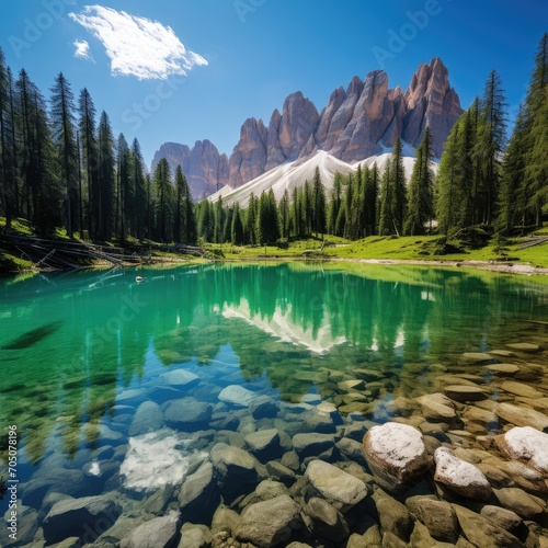 lake in yosemite