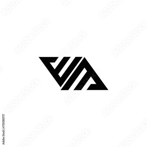 WM logo. W M design. White WM letter. WM, W M letter logo design. Initial letter WM letter logo set, linked circle uppercase monogram logo. W M letter logo vector design. 