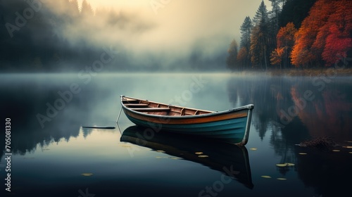 boat on the lake © faiz