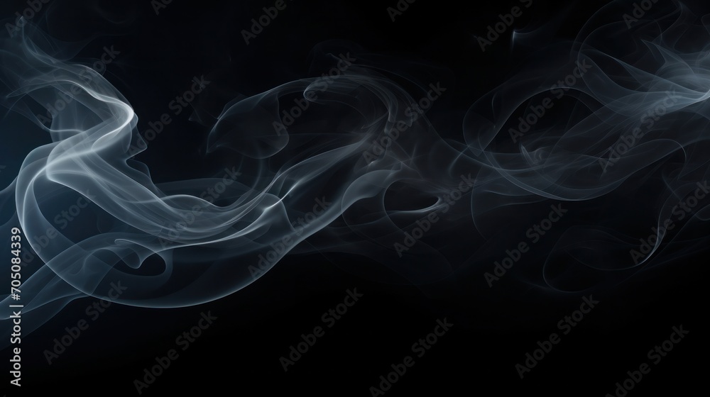 Fototapeta premium smoke on a black background. High quality photo, background, design, pattern, modern, bright, fog and smoke, illustration, art, abstract backgrounds, creativity