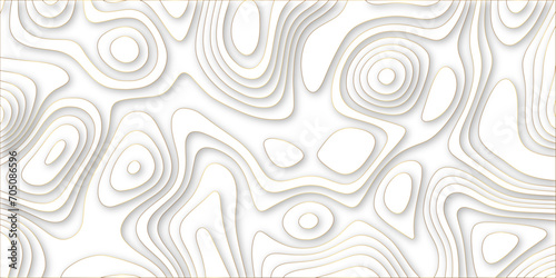 3d render, abstract white paper background. Paper cut vector art background banner texture. multi layer cutout geometric pattern on vector, Abstract soft white background with waves.