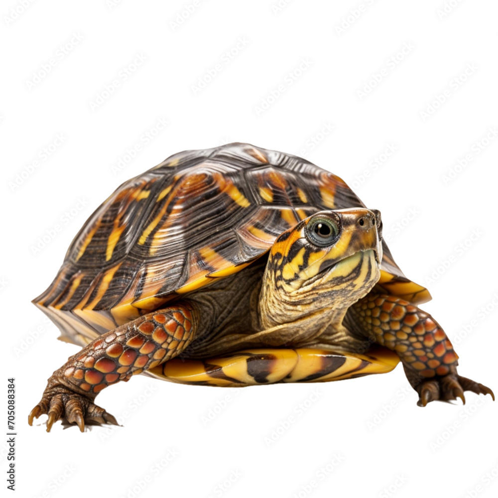 Fototapeta premium turtle isolated on white background