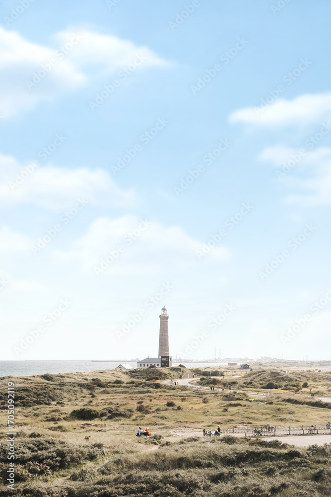 Obraz premium Dänemark Skagen Strand Bunker