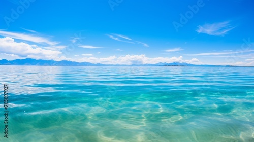 Azure blue scene, capturing the beauty of a clear sky