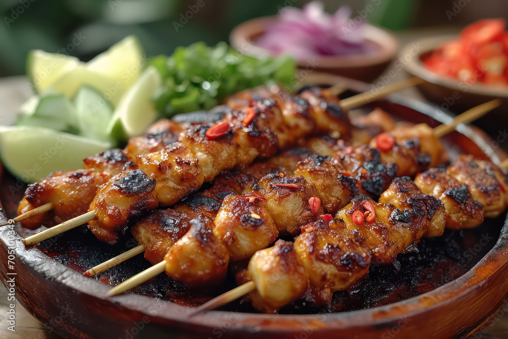 Chicken Satay Sensation Grilled Perfection
Chicken Satay Sensation Grilled Perfection