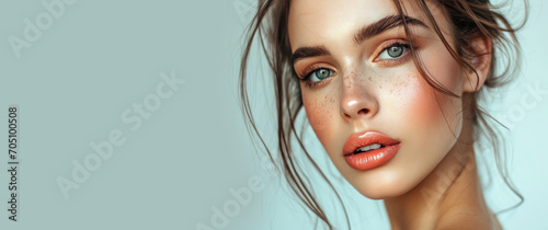 Gorgeous young woman with s...