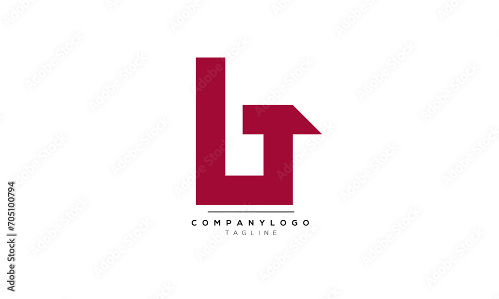 Alphabet letters Initials Monogram logo LT, LT INITIAL, LT letter Alphabet letters Initials Monogram logo LT, LT INITIAL, LT letter