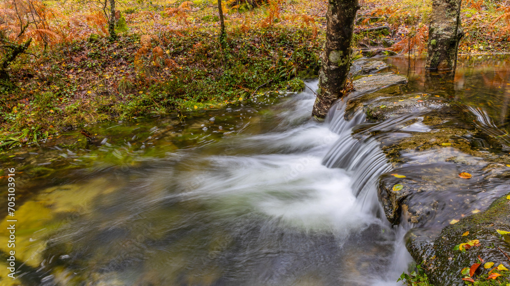 Small waterfall in Geres