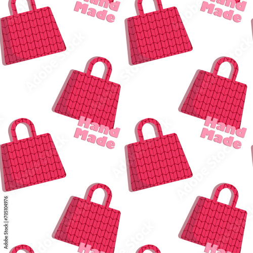 seamless pattern for handmade knitted products