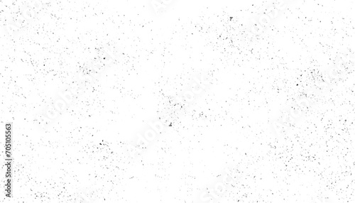 Chaotic black bokeh on a white background, dark spots texture, abstraction, falling snow, star sky, dark glare of light texture
