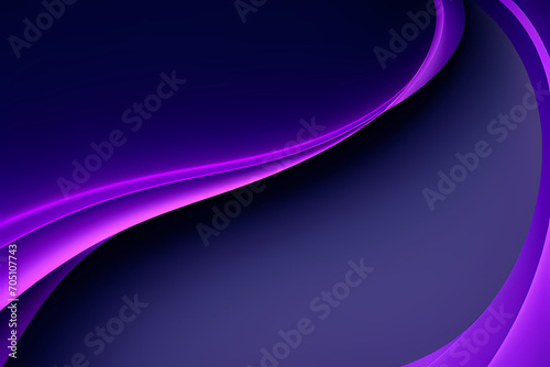 Luxury Purple Background. Abstract Purple Waves. Abstract background with wavy lines and dots. Modern abstract background for design. Vector illustration for brochure, flyer