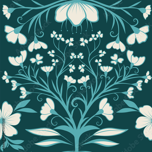 Floral Blues