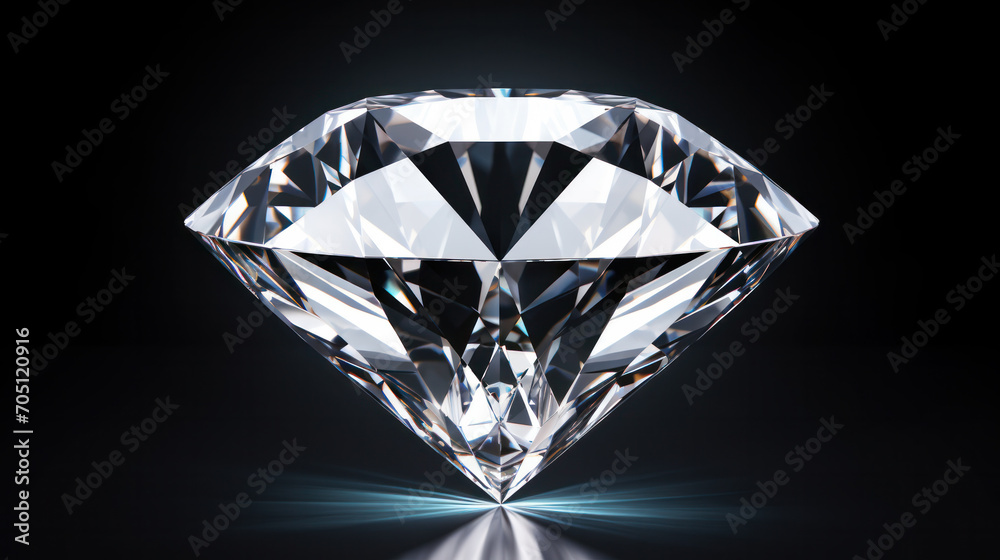 Rich Dimond Reflection With Black Background Rich Dimond Reflection With Black Background
