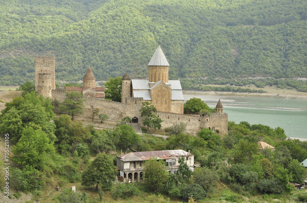 Architektura sakralna, Gruzja, stare, zabytkowe kościoły prawosławne