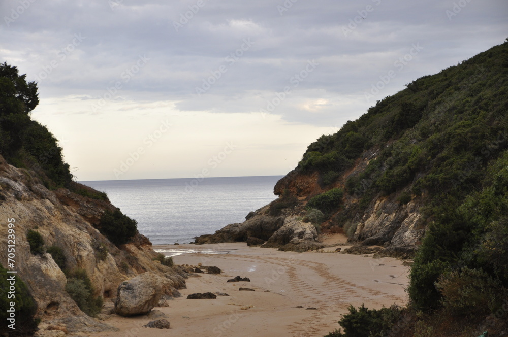 Portugalia, plaże i skaliste wybrzeże Algarve
