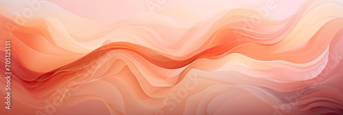 A blur background with a peach fuzz wave blur effect suitable for adding subtle and soft visual interest to designs, perfect for creating a calming and professional backdrop for various projects