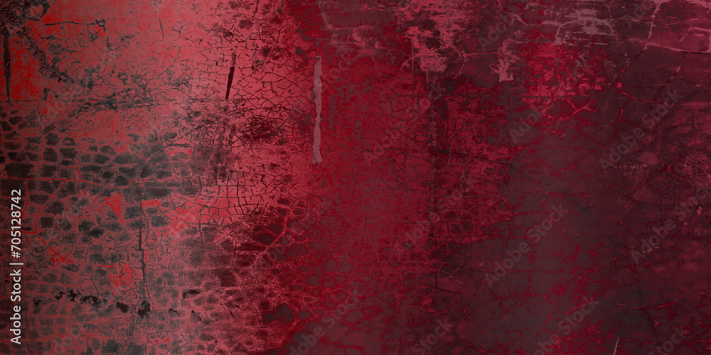 Obraz premium Red grunge wall texture winter love scratch the old wall vintage surface live dark black red light effect night mode of happiness marble unique modern high-quality wallpaper paint theme use cover page