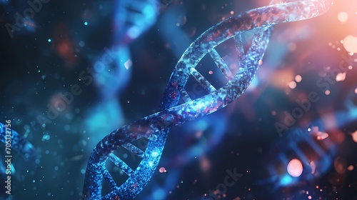 DNA - genetic, biotech, genome, background, gene, biotechnology, stem photo