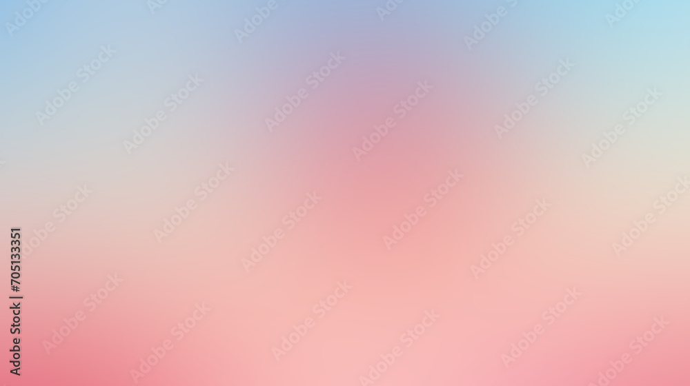 Rose and blue blend gradient background. Abstract colorful gradient background with grainy texture. - obrazy, fototapety, plakaty 