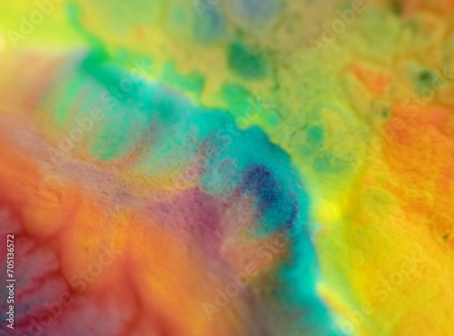 Multicolored psychedelic watercolor background © D'Arcangelo Stock