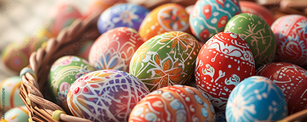 colorful easter eggs colorful easter eggs