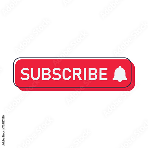 subscribe button illustration