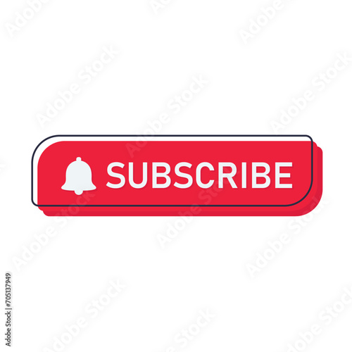 subscribe button illustration