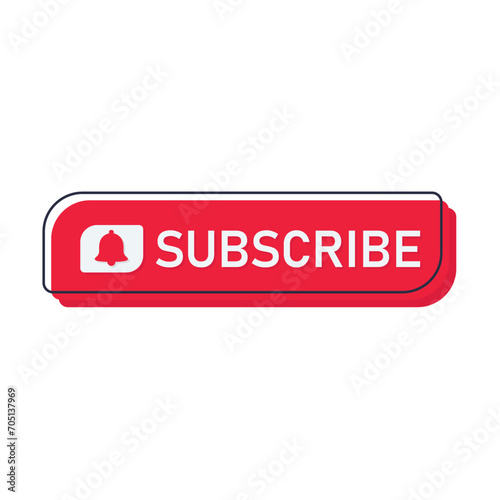 subscribe button illustration