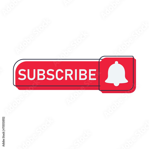 subscribe button illustration