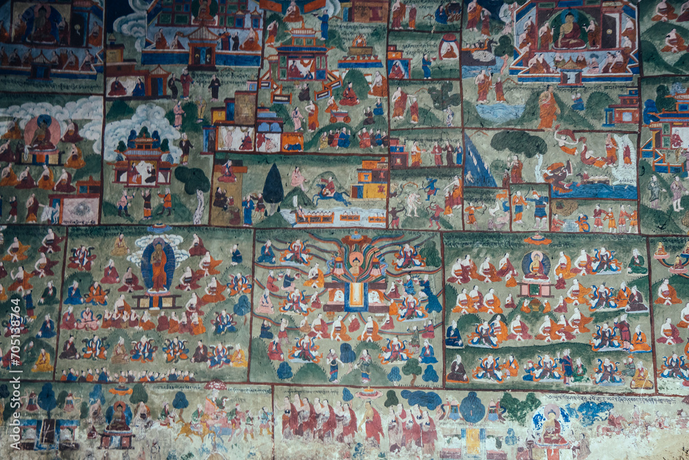 Lamayuru Monastery Thangkas, Buddhist Art, Tibetan Buddhism