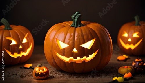 halloween jack o lantern pumpkin