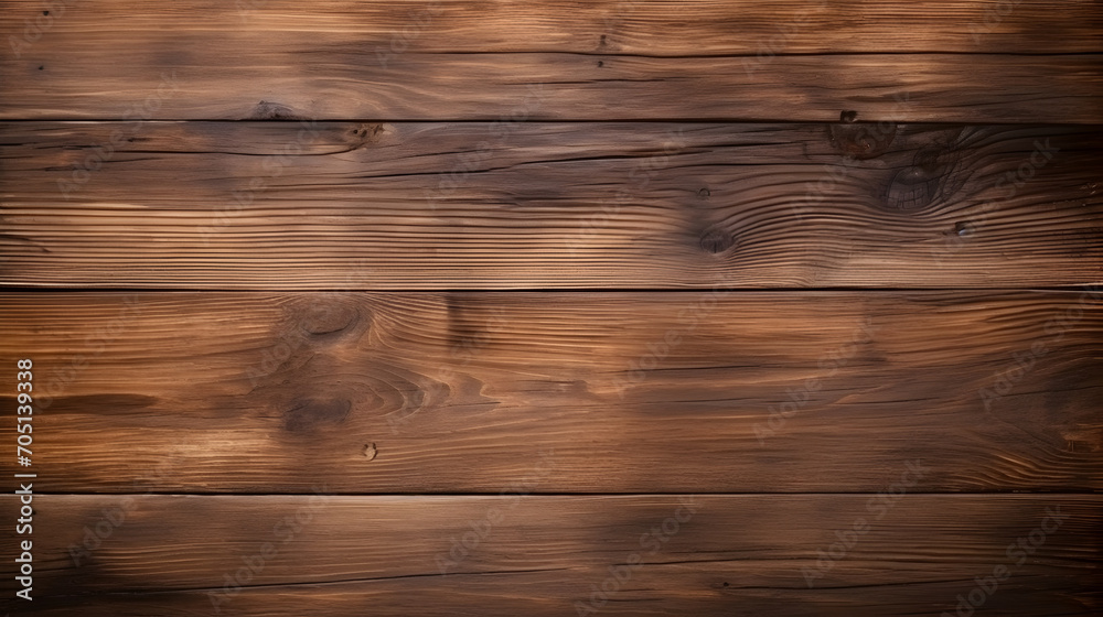 Fototapeta premium Surface of the old brown wood texture. Old dark textured wooden background