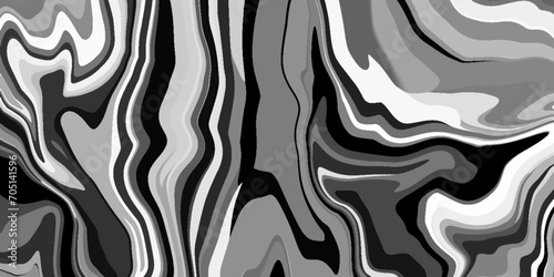 Abstract modern black and white abstract background, Abstract grey background with wave stains, Light and shinny liquid background with vortex lines, beautiful marble textured covered grey background.