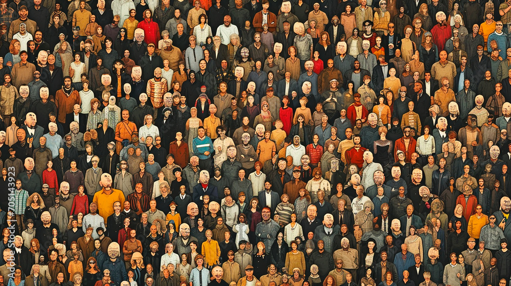 Fototapeta premium pattern with flowers