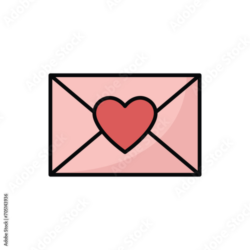 valentine icon vector design template simple and clean