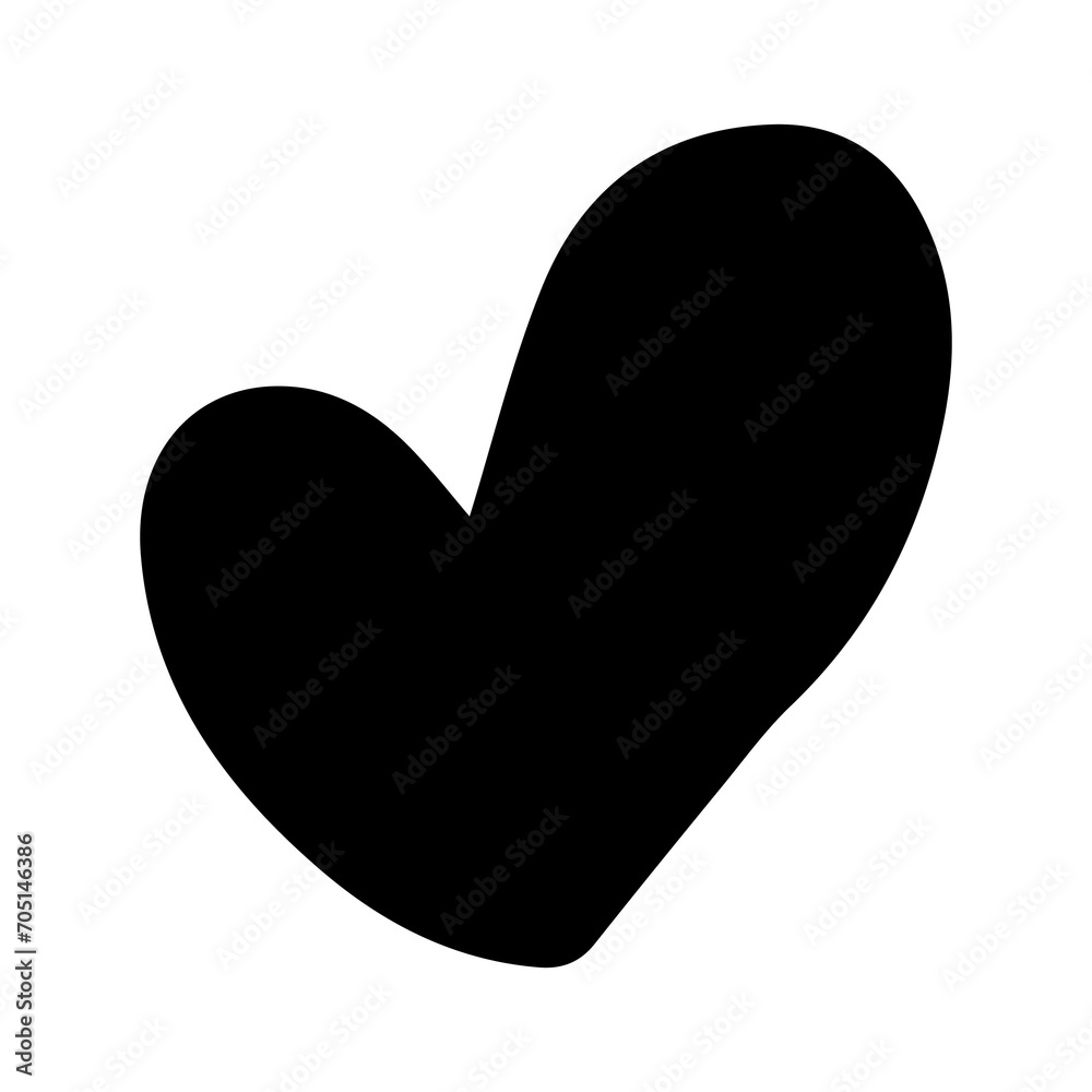 Heart clip art design on plain white transparent isolated background for shirt, hoodie, sweatshirt, apparel, card, tag, mug, icon, poster or badge Heart clip art design on plain white transparent isolated background for shirt, hoodie, sweatshirt, apparel, card, tag, mug, icon, poster or badge