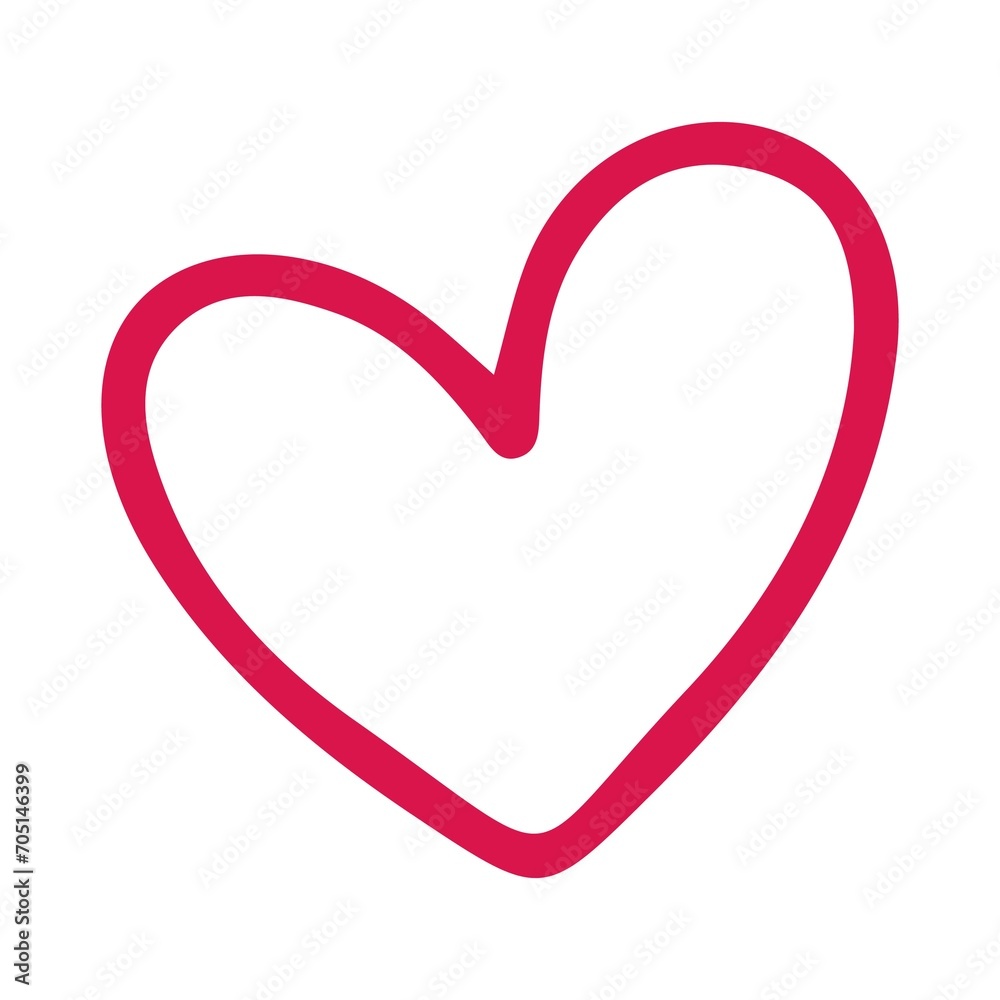 Heart clip art design on plain white transparent isolated background for shirt, hoodie, sweatshirt, apparel, card, tag, mug, icon, poster or badge Heart clip art design on plain white transparent isolated background for shirt, hoodie, sweatshirt, apparel, card, tag, mug, icon, poster or badge
