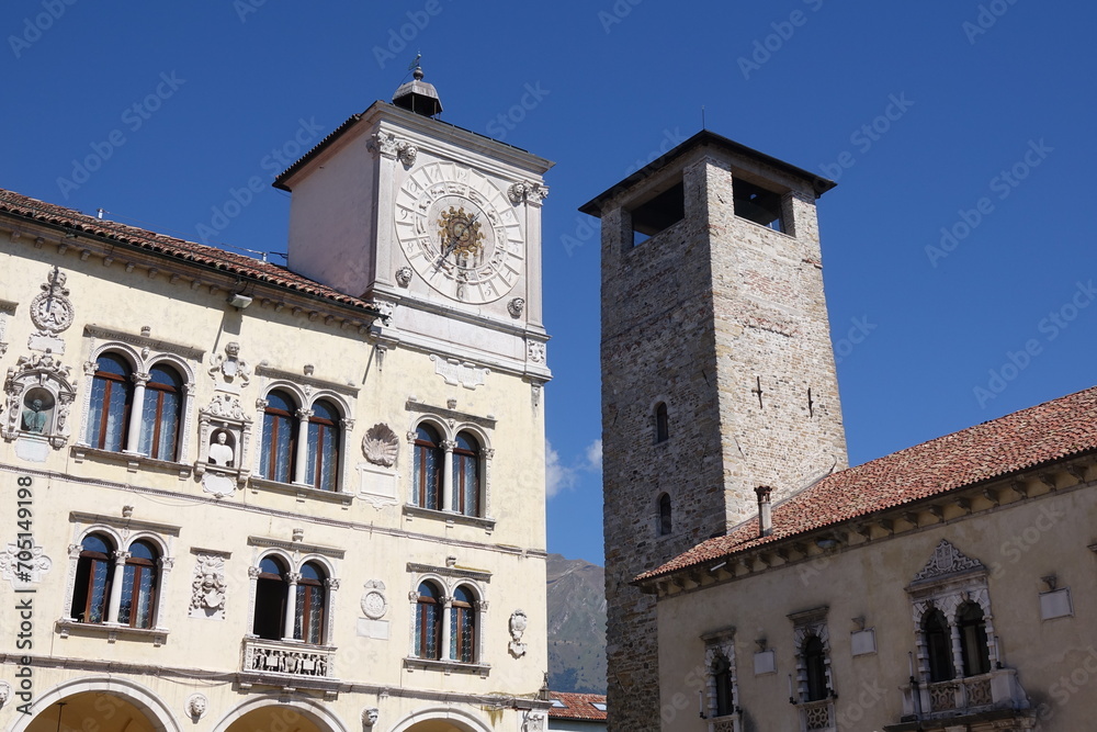 Palazzo dei Rettori und Torre Civica in Belluno