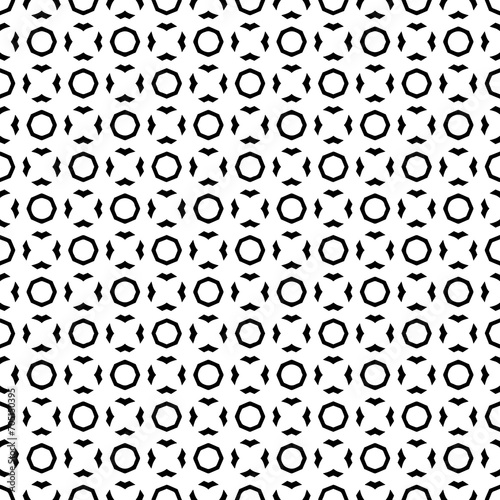 Black seamless abstract pattern. Overlay for background and backdrop. Ornamental design. PNG graphic illustration with transparent background.