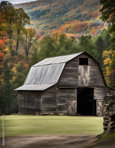 weathered barn, Appalachia