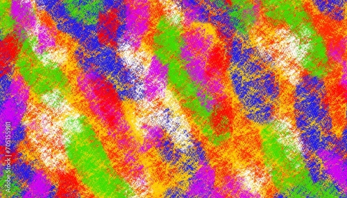 Hand drawn colorful pastel crayon abstract background