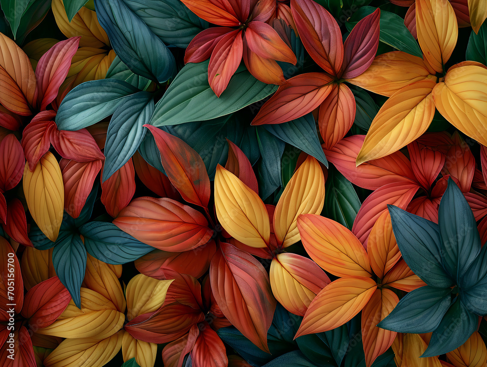 pastel colorful leaves background pattern pastel colorful leaves background pattern