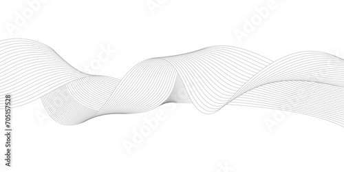 An abstract wave. An element of the sound track design, frequency spectrum, and wave effect. Stylized wave background for thematic and creative creative ideas